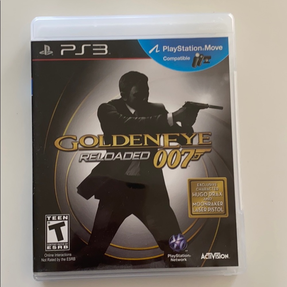 PlayStation 3 Goldeneye Reloaded 007 game
